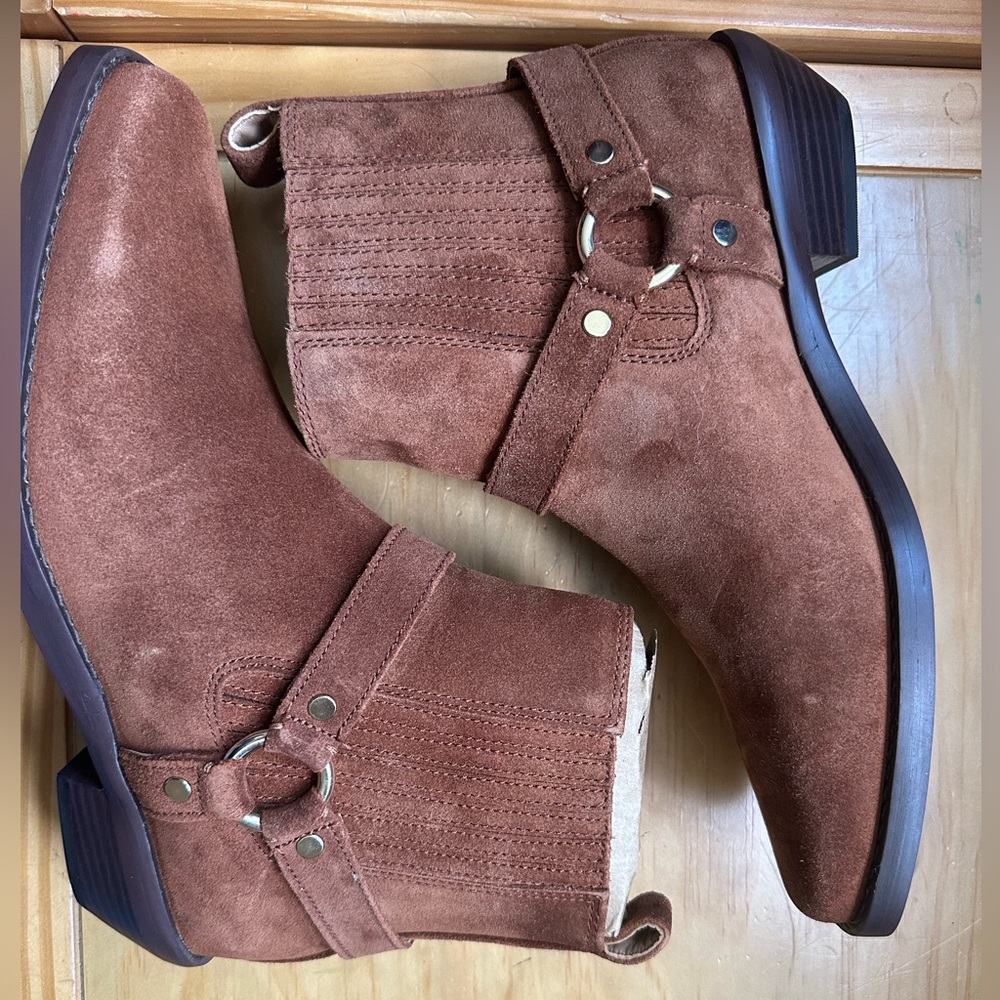 Madewell The Santiago Western Ankle Boot